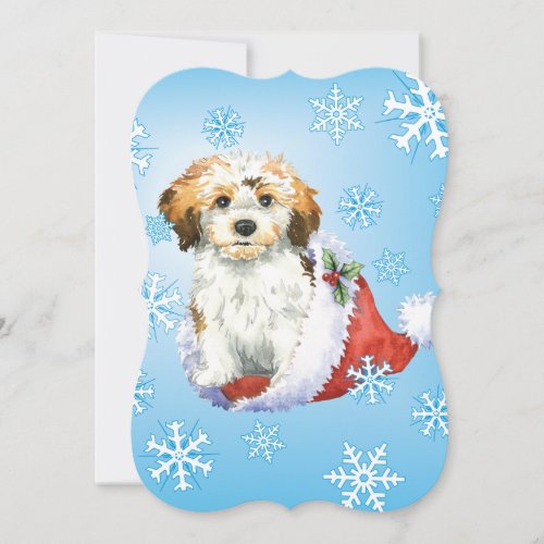 Happy Howlidays Havanese Holiday Card