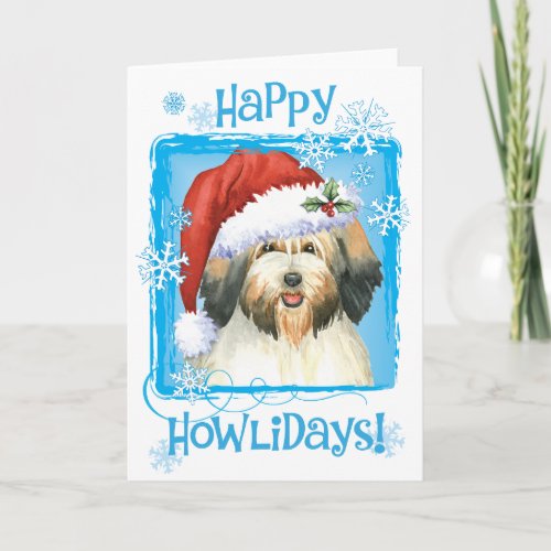 Happy Howlidays Lwchen Holiday Card