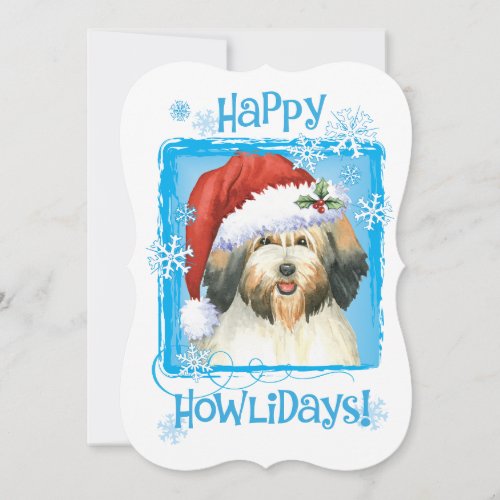 Happy Howlidays Lwchen Holiday Card