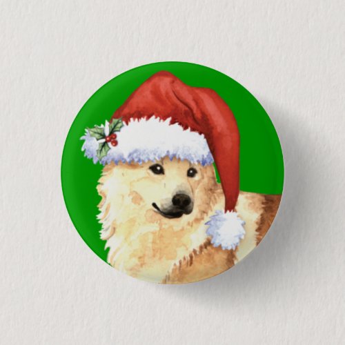 Happy Howlidays Norwegian Buhund Button