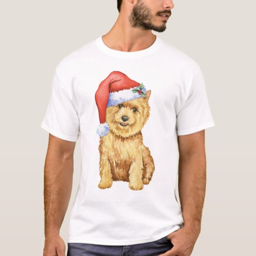 Happy Howlidays Norwich Terrier T_Shirt