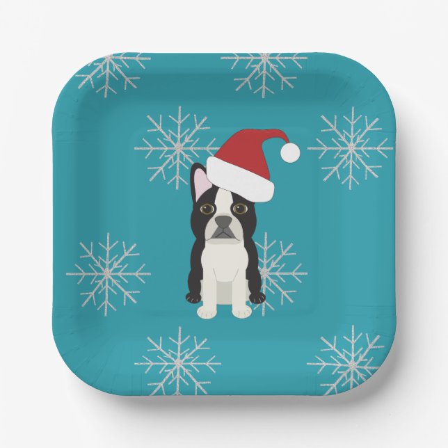 Happy Howlidays Paper Plates (Front)
