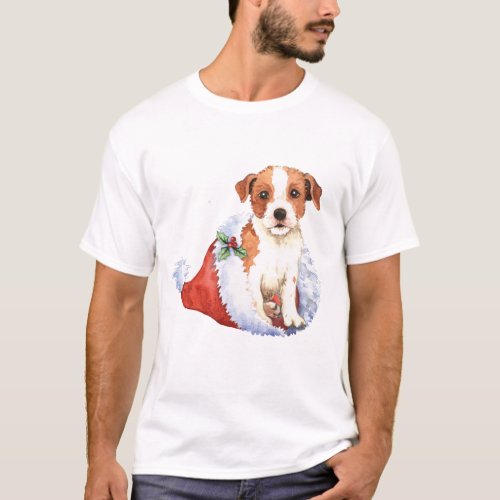 Happy Howlidays Parson Russell Terrier T_Shirt