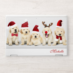 Happy Howlidays Personalise Name Photo Template HP Laptop Skin