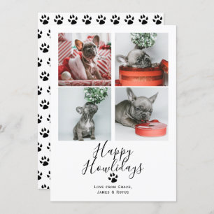 Happy Howlidays Pet Dog Christmas Card