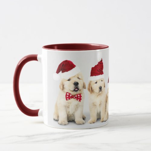 Happy Howlidays Pet Dog Holiday Photo  Christmas Mug