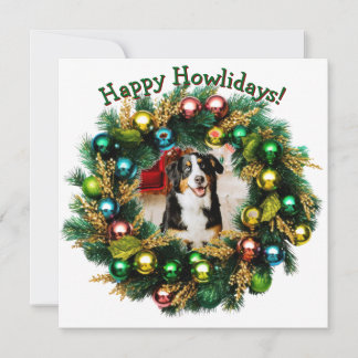 Happy Howlidays Photo Card