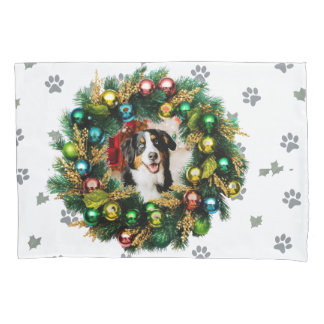 Happy Howlidays Photo Image Pillow Case