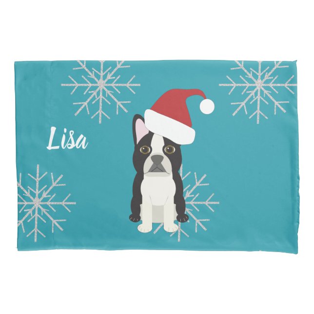 Happy Howlidays Pillow Case (Front)