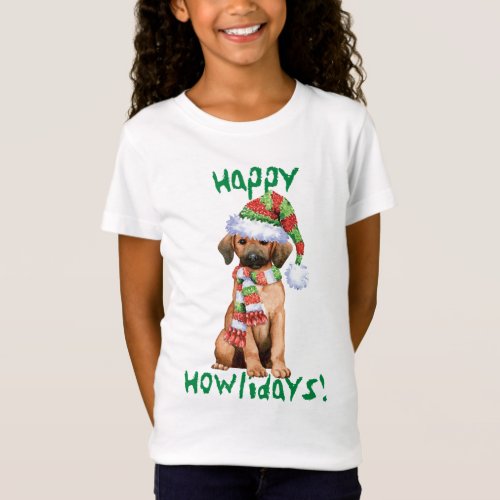 Happy Howlidays Redbone T_Shirt