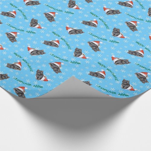 Happy Howlidays Schipperke Wrapping Paper