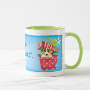 Happy Howlidays Sheltie Mug