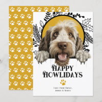 Happy Howlidays Spinone Italiano Dog Christmas