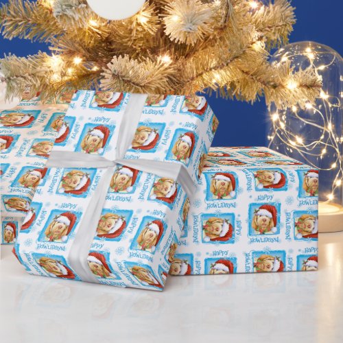 Happy Howlidays Spinone Italiano Wrapping Paper