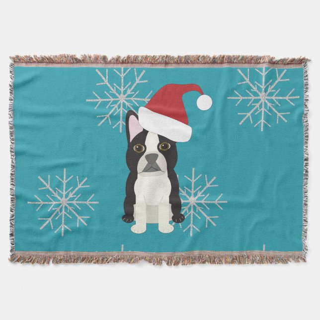 Happy Howlidays Throw Blanket (Front)