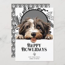 Happy Howlidays Tibetan Terrier Dog Christmas