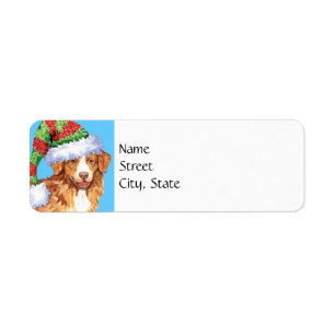 Happy Howlidays Toller Label