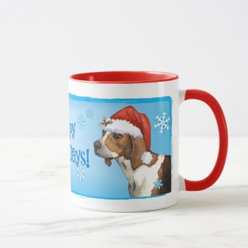 Happy Howlidays Treeing Walker Mug