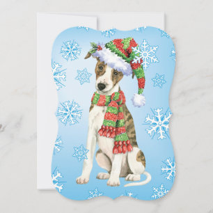 Happy Howlidays Whippet Holiday Card