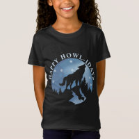 Happy Howlidays with Howling Wolf and Moon