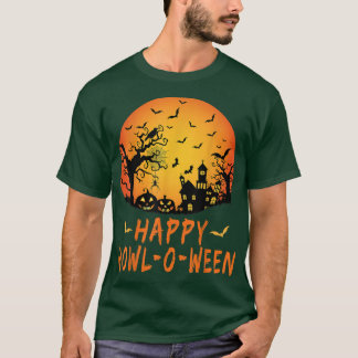 Happy Howloween, Scary Spooky Spider Bat, Hallowee T-Shirt