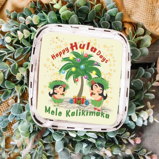 Happy Hula Days 3 Coasters (Creator Uploaded)