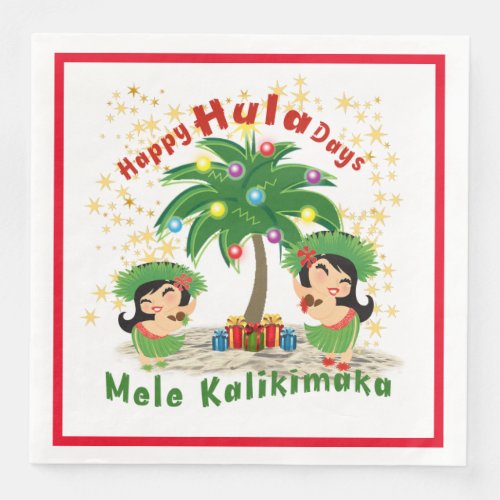 Happy Hula Days 3 Paper Napkin