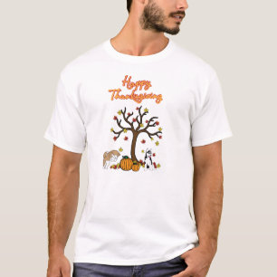 Happy Husky Thanksgiving T-shirt