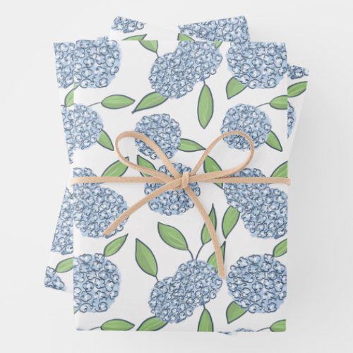 Happy Hydrangea Gift Wrap 