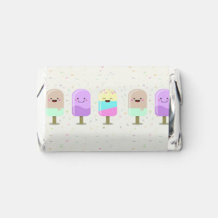 Happy Ice Cream Smiling Bars & Popsicles Hershey's Miniatures