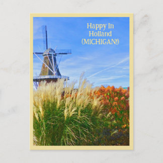 Happy In Holland (MICHIGAN) Postcard