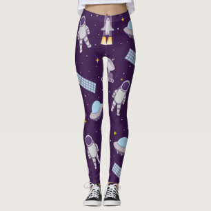 Happy in Space Leggings