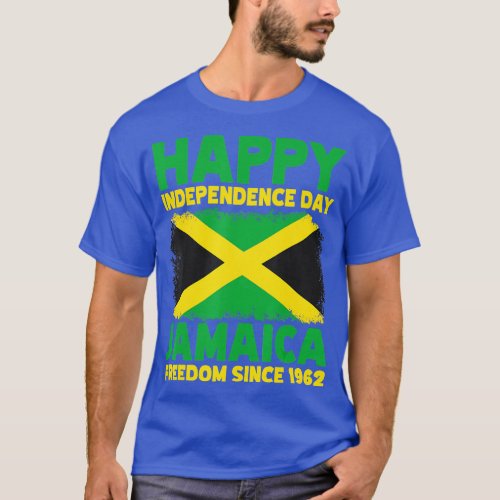 Happy Independence Day 2022 Jamaica Proud Jamaican T_Shirt