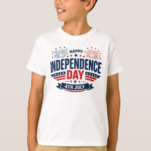 Happy Independence Day 4th July Patriotic T-Shirt