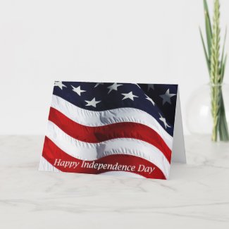 Happy Independence Day 4th Of July Holiday Card