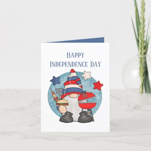 Happy Independence Day add sentiment Holiday Card