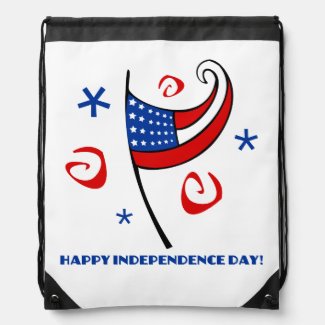 Happy Independence Day Backpack