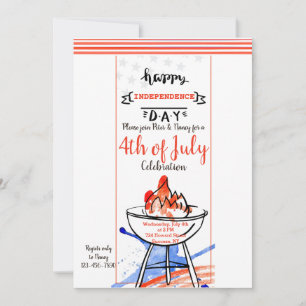 Happy Independence Day Invitation