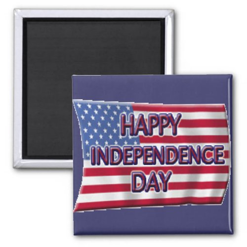 Happy Independence Day Magnet