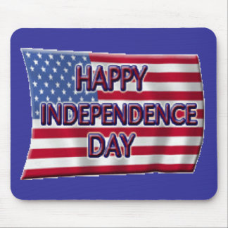 Happy Independence Day Mouse Pad