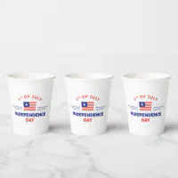 8 Fireworks Plastic Cups 16 Oz, Fireworks Party, 4th of July, Red White and  Blue, USA Cups, Firecracker Cups, Patriotic Cups, USA Decoration 