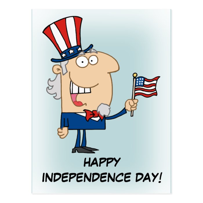 Happy Independence Day Post Cards
