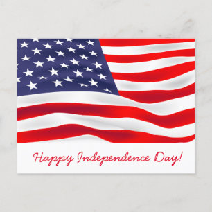 Happy Independence Day! Postcard