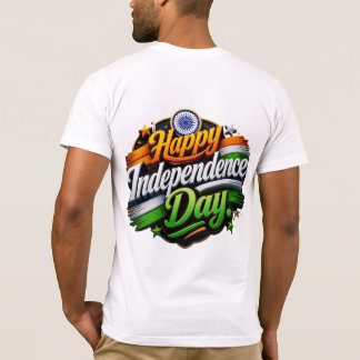 Happy Independence Day – Premium 3D Patriotic T-Shirt
