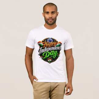 Happy Independence Day – Premium 3D Patriotic T-Shirt
