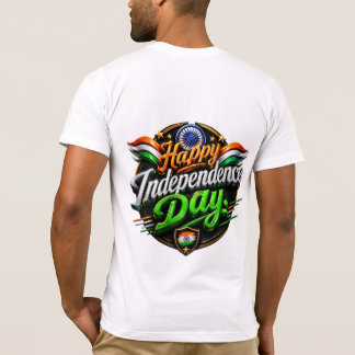 Happy Independence Day – Premium 3D Patriotic T-Shirt
