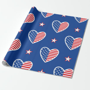 Happy independence day United States of America! 4 Wrapping Paper