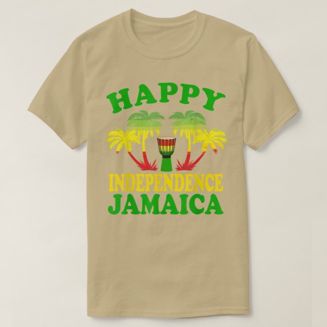 Happy Independence Jamaica 2022 Celebration Jamaic T-Shirt (Design Front)