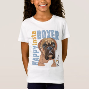 Happy Insta Boxer - Zani Mo Dog T-Shirt