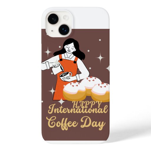 Happy International coffee day.. Case-Mate iPhone 14 Plus Case